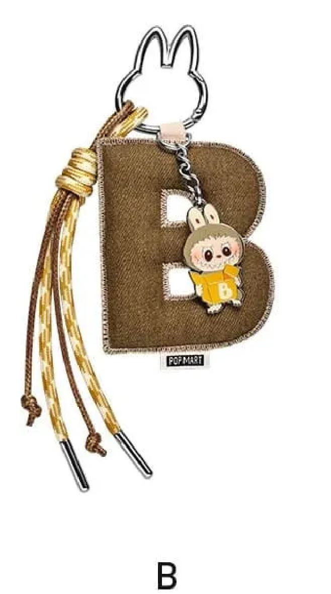 Pop Mart Labubu The Monsters Pin for Love Buchstabenanhänger (A-M)