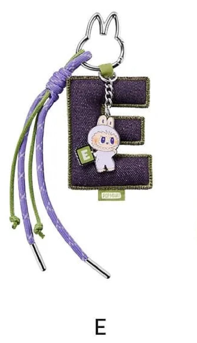 Pop Mart Labubu The Monsters Pin for Love Buchstabenanhänger (A-M)