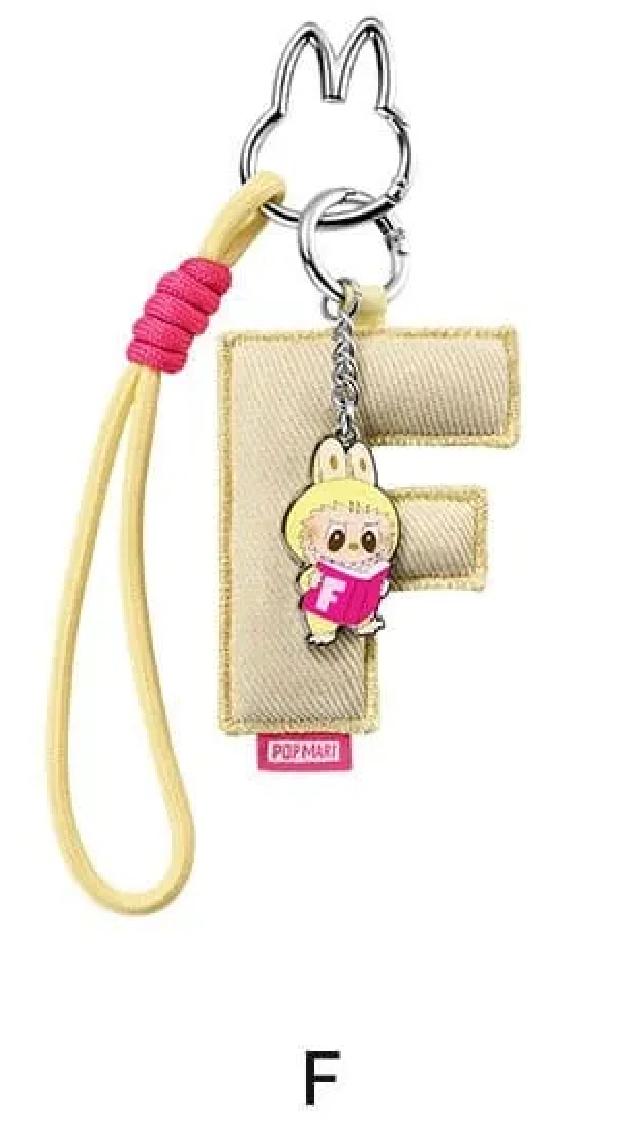 Pop Mart Labubu The Monsters Pin for Love Buchstabenanhänger (A-M)