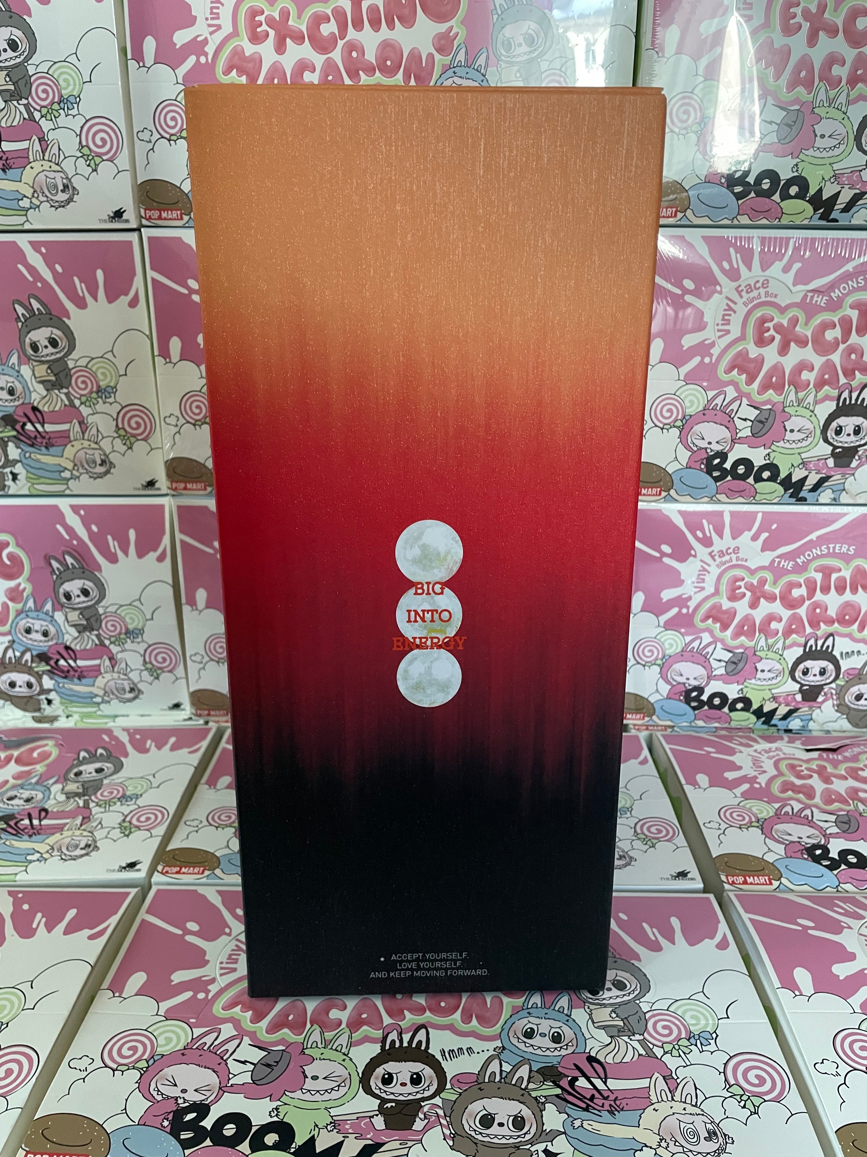 Pop Mart Labubu The Monsters Big into Energy Series Rock The Universe Vinyl Plush Doll