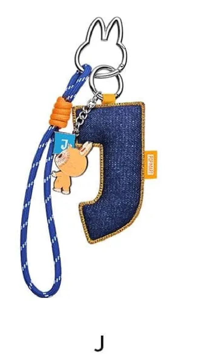 Pop Mart Labubu The Monsters Pin for Love Buchstabenanhänger (A-M)