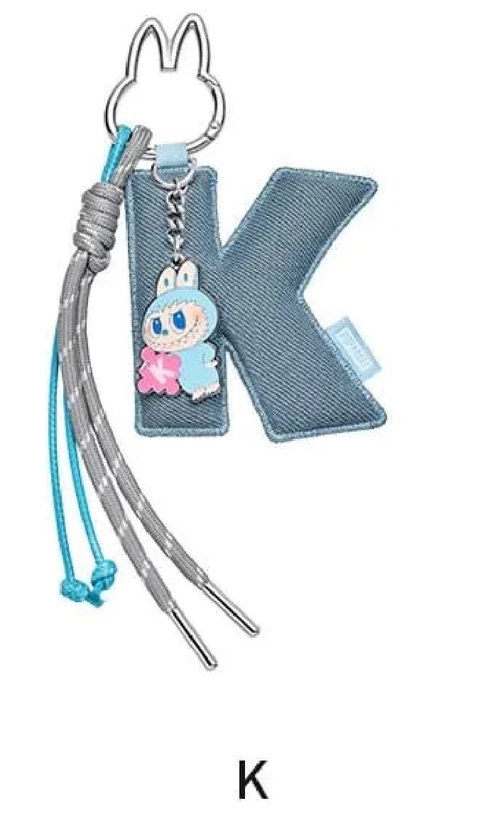 Pop Mart Labubu The Monsters Pin for Love Buchstabenanhänger (A-M)