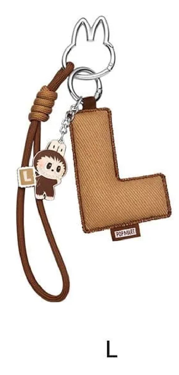 Pop Mart Labubu The Monsters Pin for Love Buchstabenanhänger (A-M)