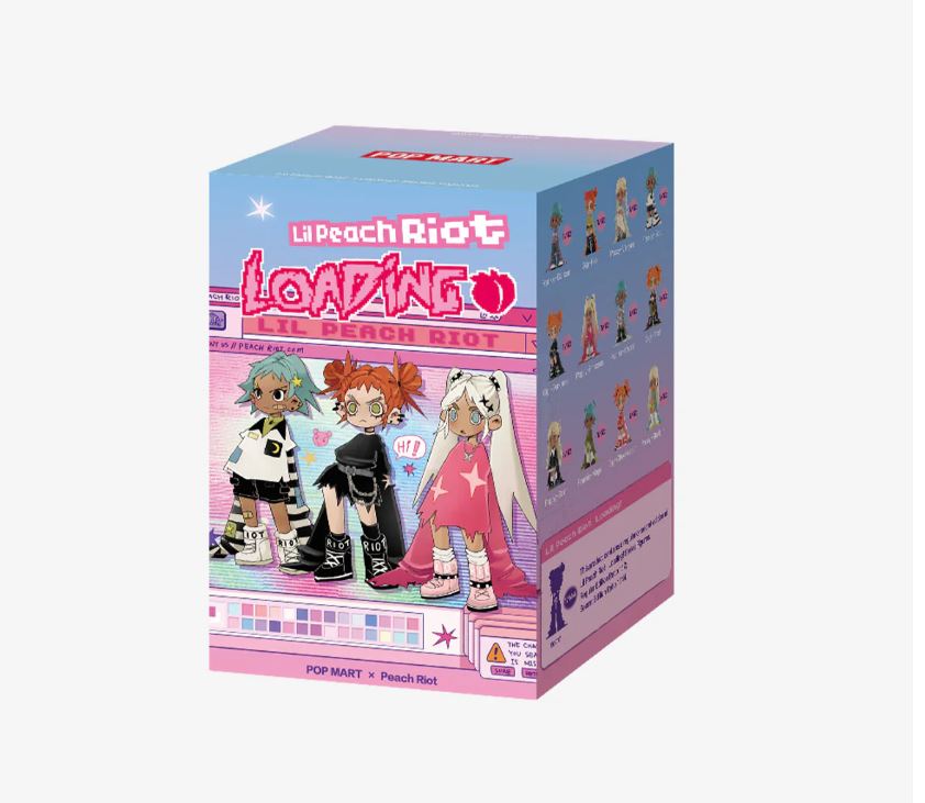 POP MART Lil Peach Riot: Loading! Series Figures