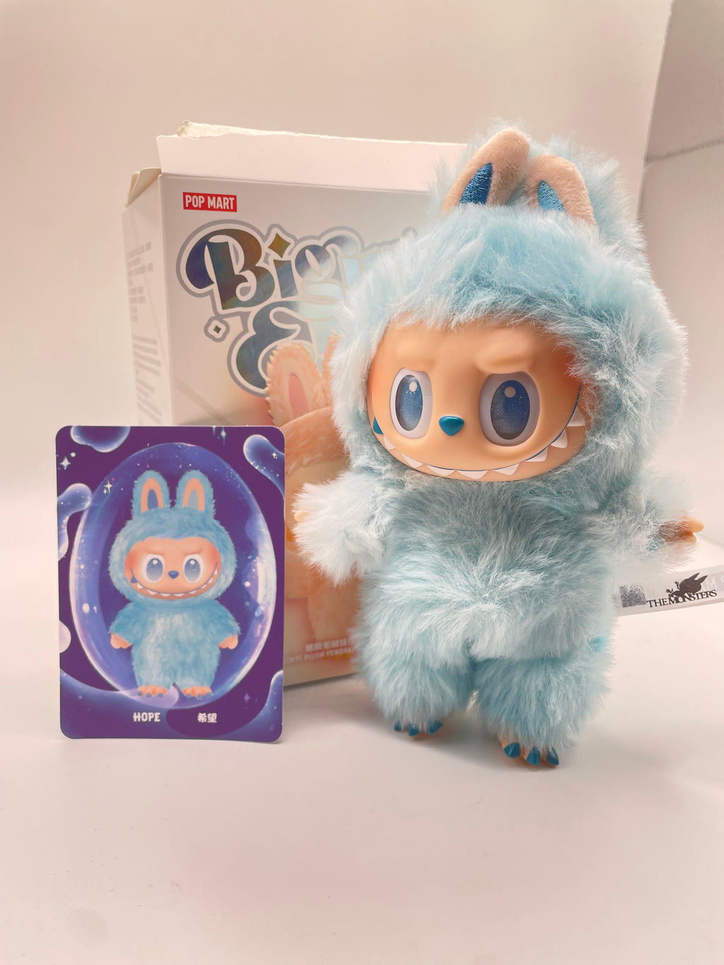 Pop Mart Labubu The Monsters Big Into Energy Series Vinyl Plush Pendant Single Blind Box