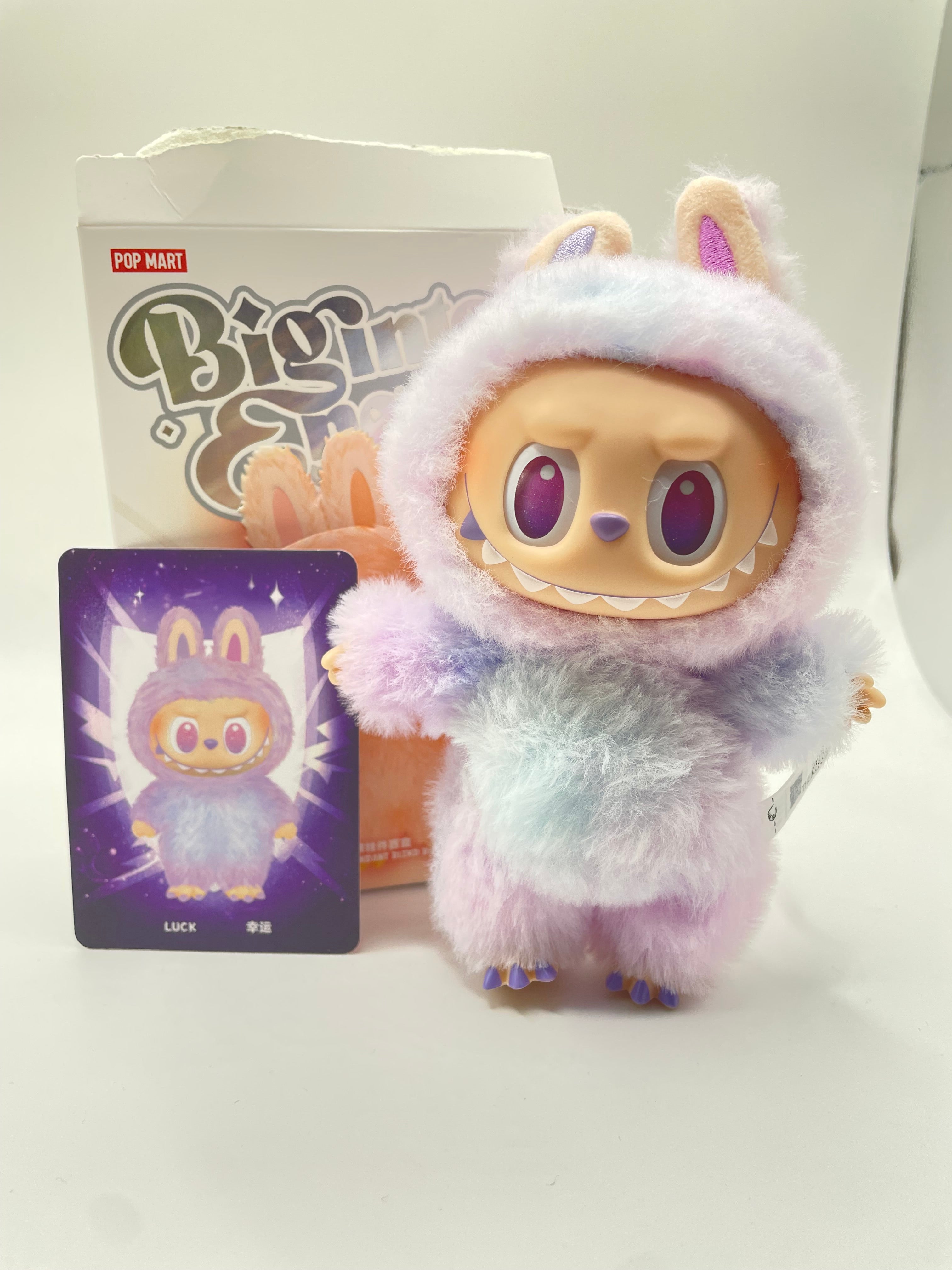 Pop Mart Labubu The Monsters Big Into Energy Series Vinyl Plush Pendant Single Blind Box
