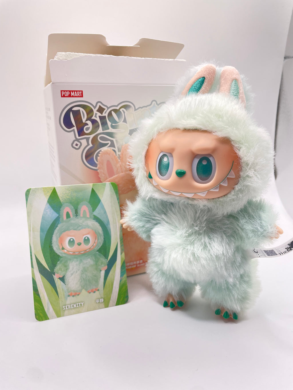 Pop Mart Labubu The Monsters Big Into Energy Series Vinyl Plush Pendant Single Blind Box