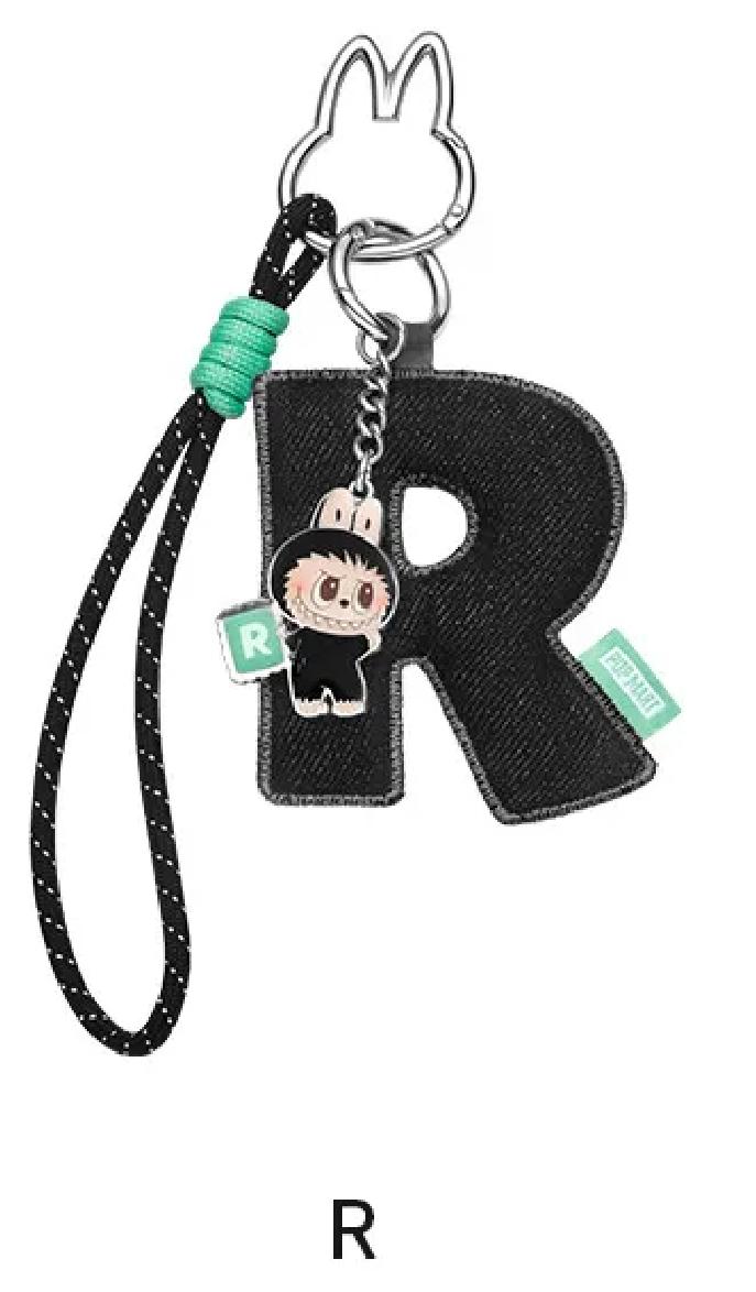 Pop Mart Labubu The Monsters Pin for Love Buchstabenanhänger (N-Z)