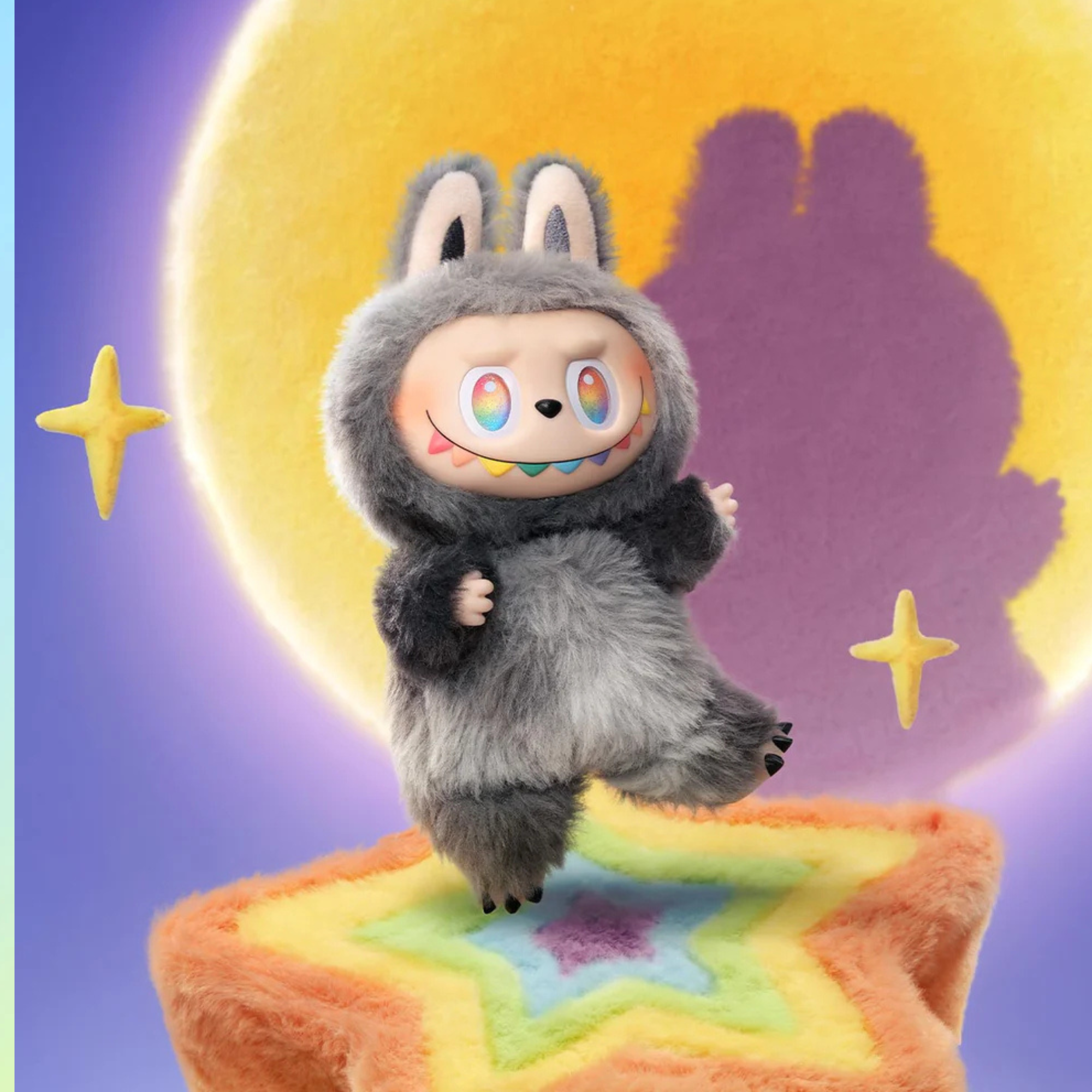 Pop Mart Labubu The Monsters Big Into Energy Series Vinyl Plush Pendant Single Blind Box