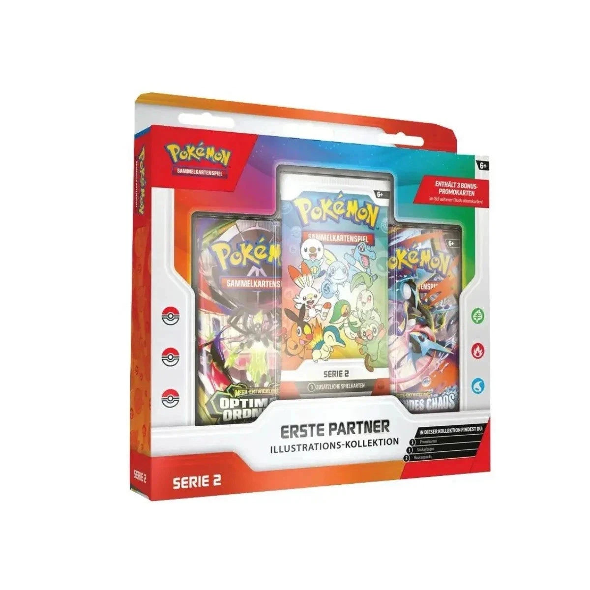 Pokemon Erste Partner Kollektion Serie 2 Deutsch Neu OVP Sealed